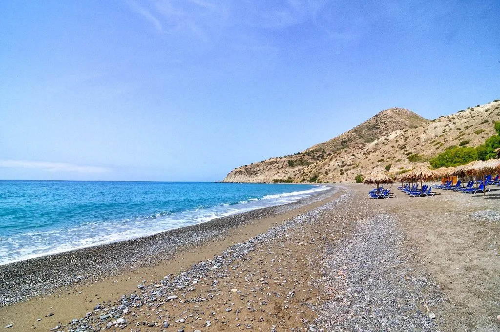 Beach, Myrtos Mare Suites, Crete