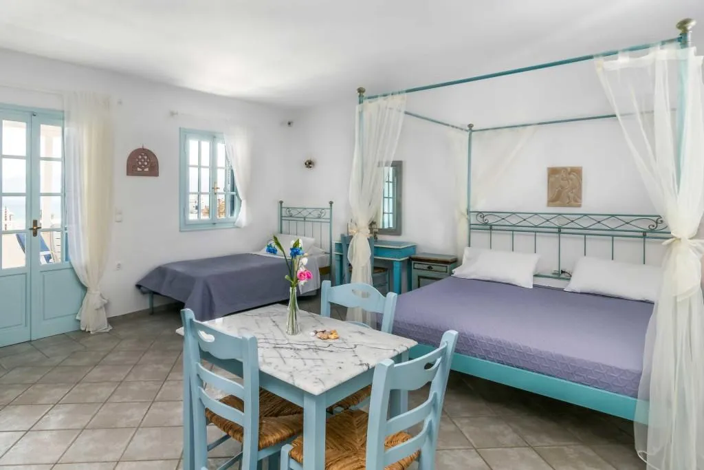 SUITE TWO BEDS Room, Villa Venus Milos, Santorini
