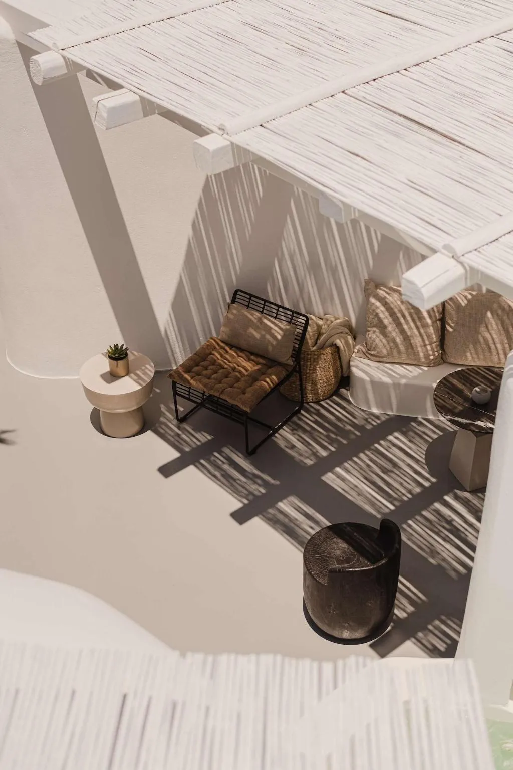 Terrace, Pantheon Villas, Santorini