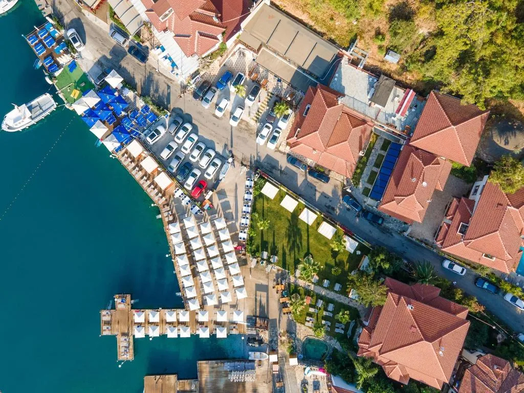 General view, Iskelem Otel, Dalaman
