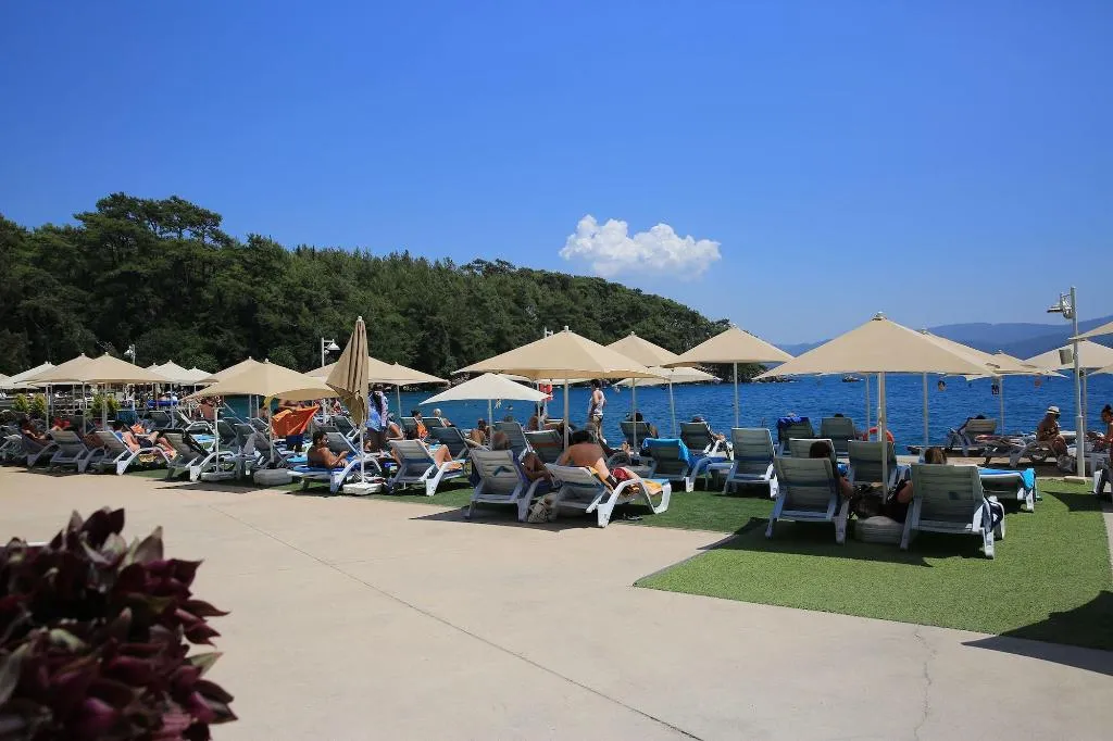 Terrace, Iskelem Otel, Dalaman
