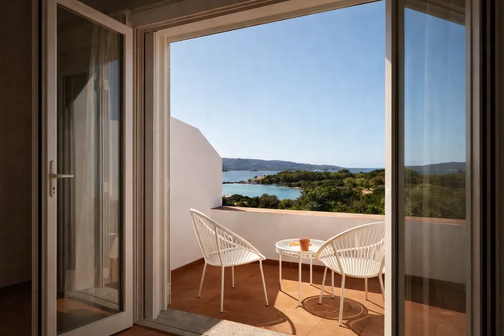 DOUBLE PREMIUM SEA VIEW Room, Hotiday Baja Sardinia Seaside, Olbia