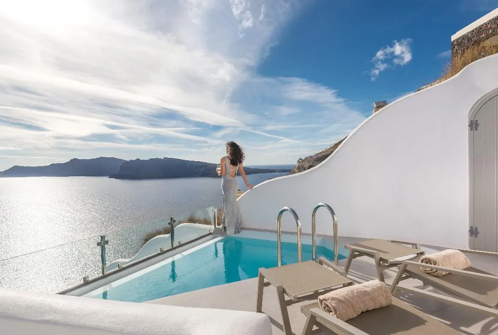SUITE SEA VIEW THREE BEDROOMS Room, Elite Luxury Suites, Santorini