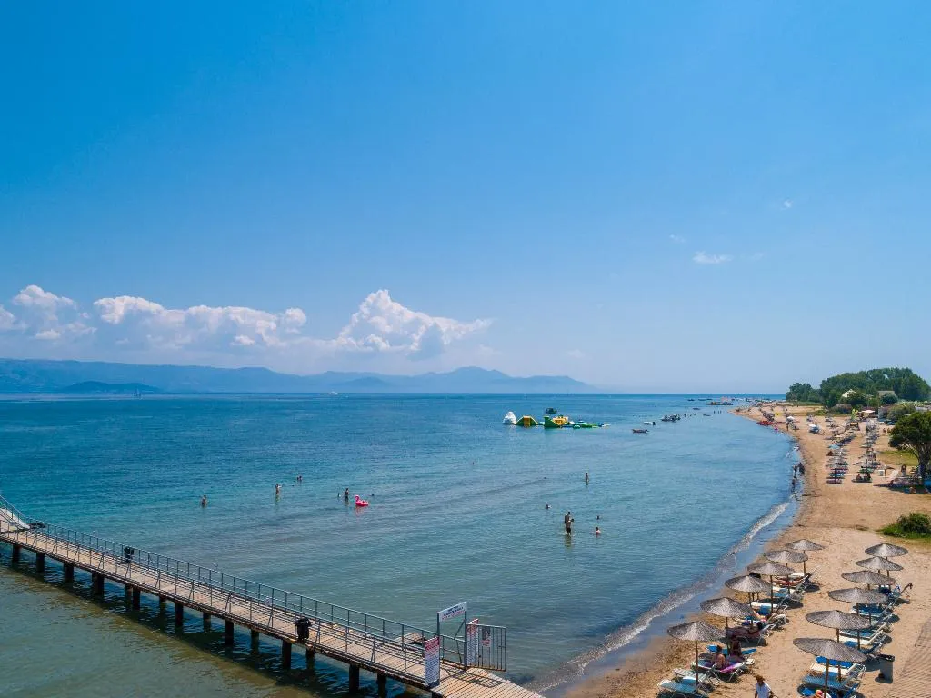 Beach, Paralia, Corfu