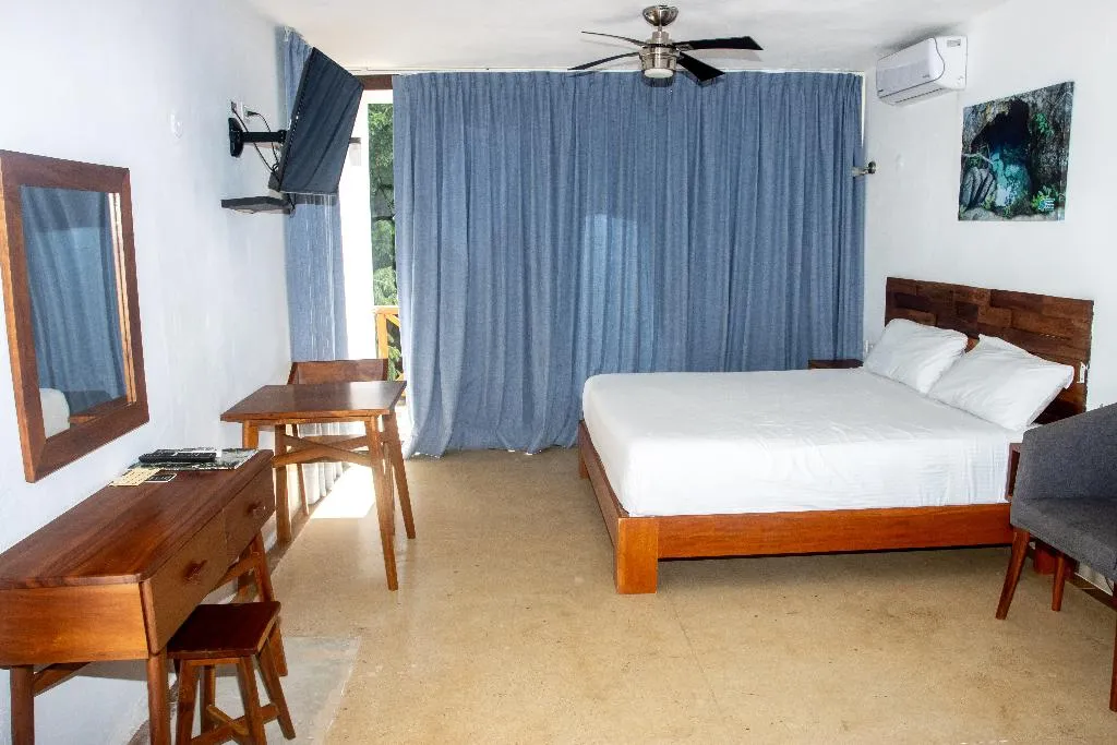 DOUBLE POOL VIEW KING BED Room, Hotel Cenotes Casa Tortuga, Cancun Area
