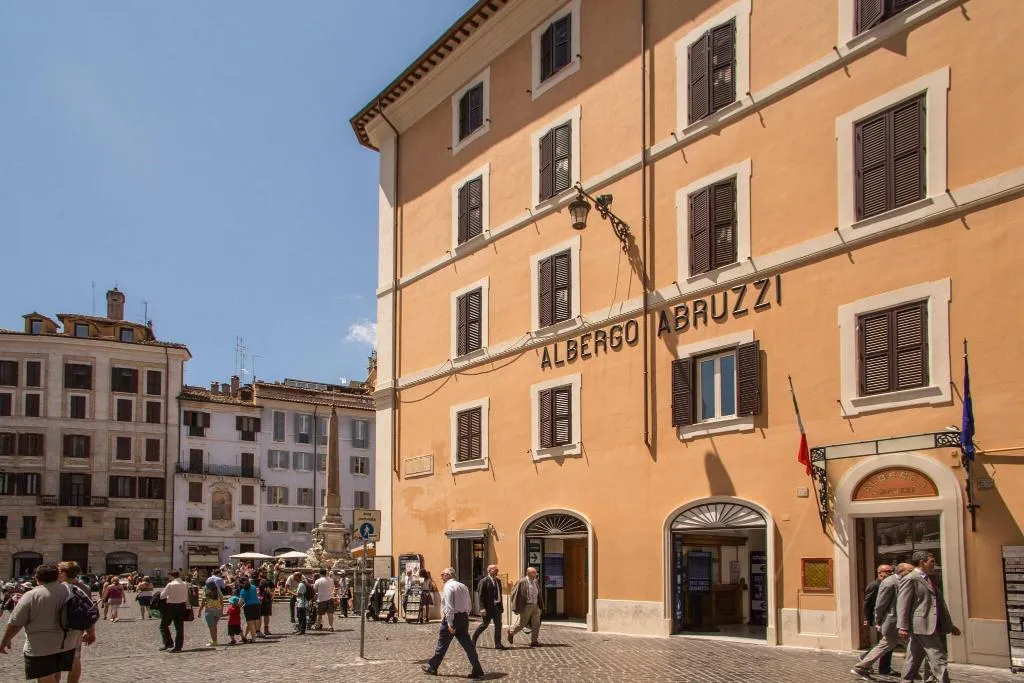 General view, Albergo Abruzzi, Rome