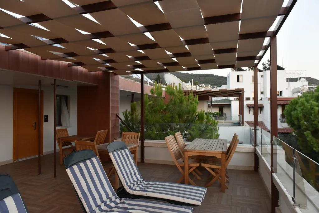 Terrace, Hotel Istankoy, Bodrum