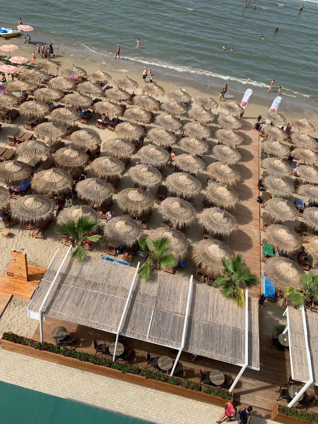 Beach, Empire Hotel, Durres
