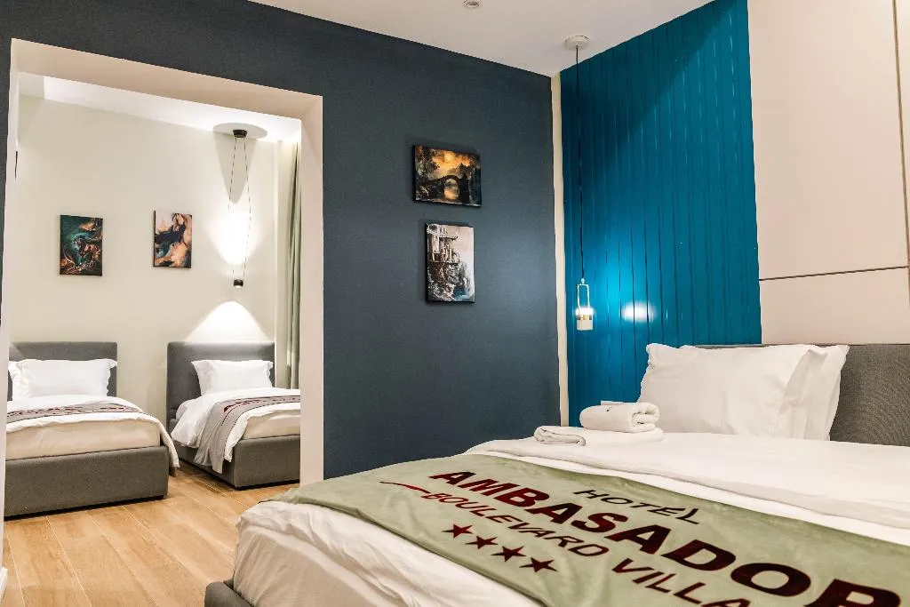 QUADRUPLE basement Room, Ambasador Hotel, Durres
