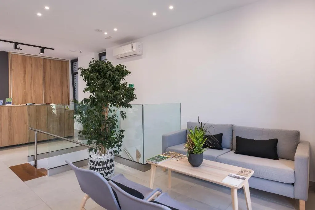 Lobby, Central City Hotel, Crete