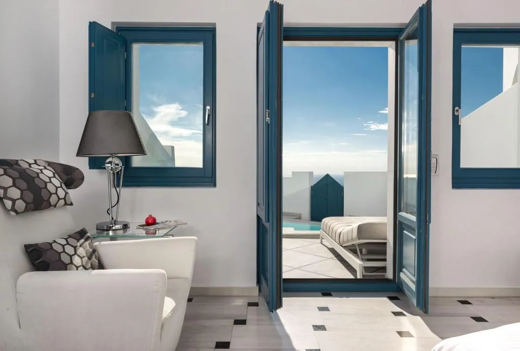 SUITE POOL VIEW KING BED Room, Anteliz Hotel And Suites, Santorini