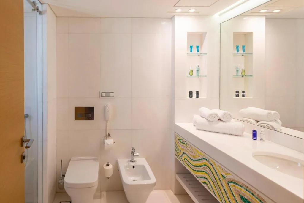 DOUBLE SEA VIEW KING BED Room, Domes Miramare, A Luxury Collection Resort, Corfu, Corfu
