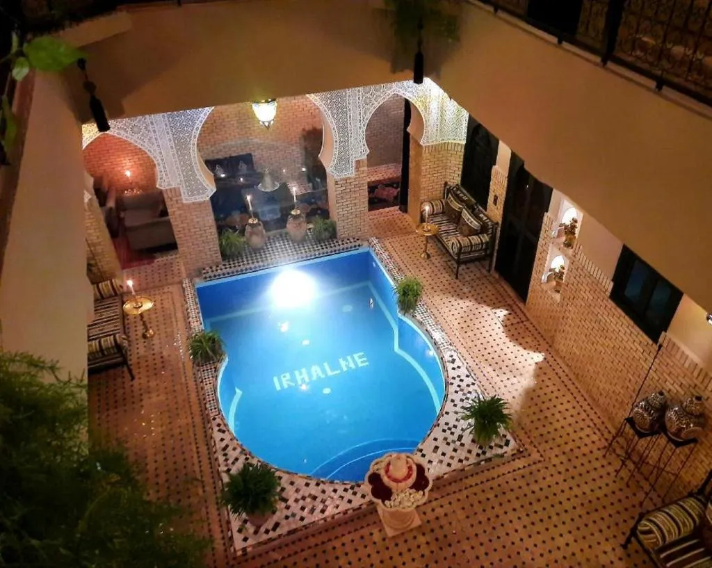 Pool, Riad Irhalne, Marrakech