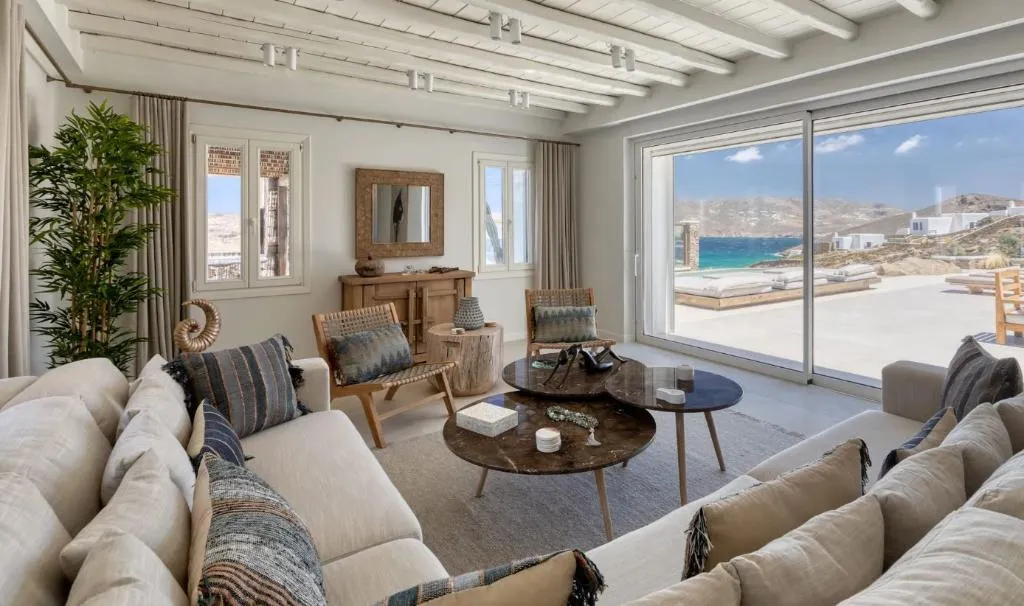 VILLA SEVEN BEDROOMS WITH PRIVATE POOL Room, Mykonos Panormos Villas, Mykonos