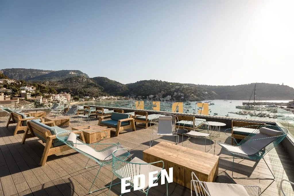 Terrace, Hotel Eden Soller, Majorca