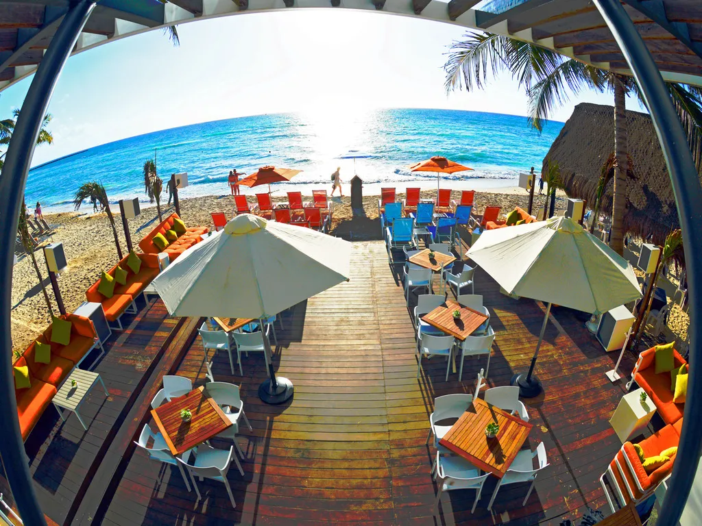 Beach, The Carmen Hotel - Ocean Front, Playa Del Carmen