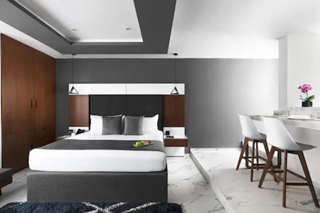 STUDIO DELUXE KING BED Room, Seven Boutique Apartments Cancún, Cancun Area