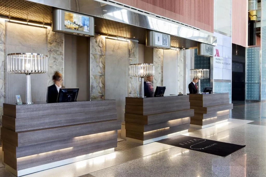 Lobby, Marriott Hotel Madrid Auditorium, Madrid
