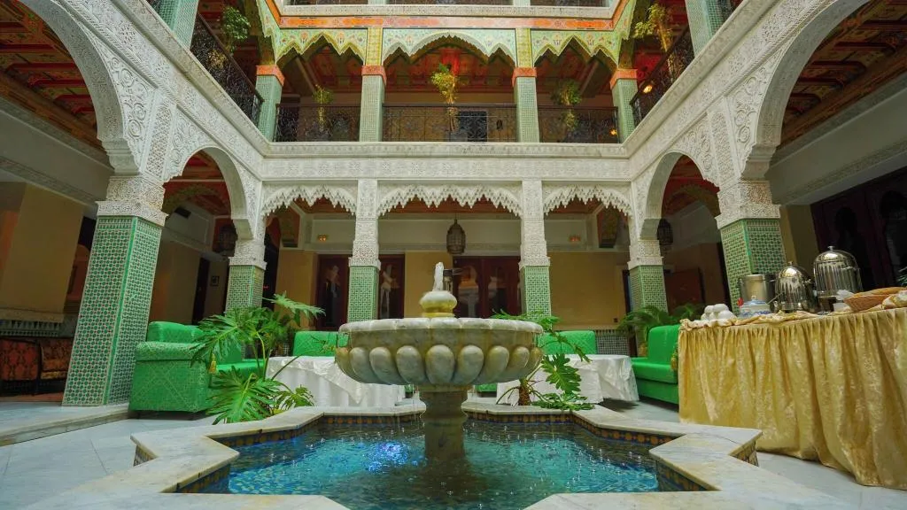 Lobby, Riad Reda, Fez