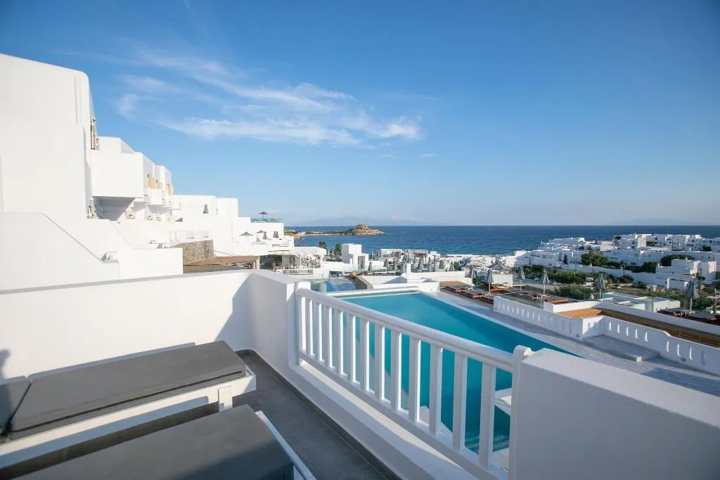 General view, The George Hotel, Mykonos