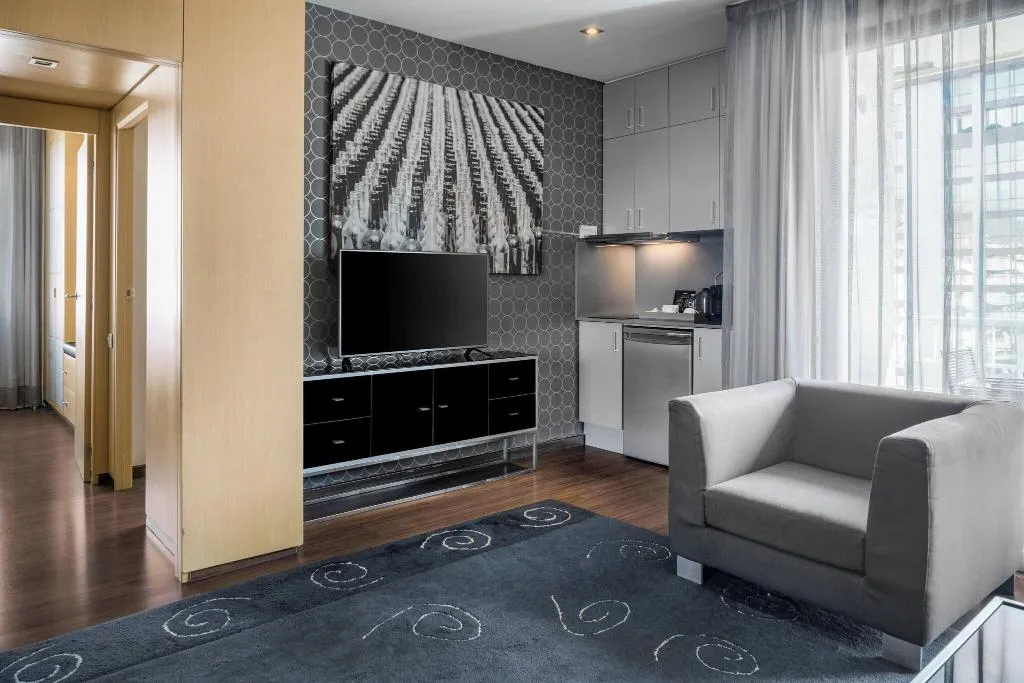 SUITE KING BED TWO BEDROOMS Room, AC Barcelona Victoria Suites, Barcelona
