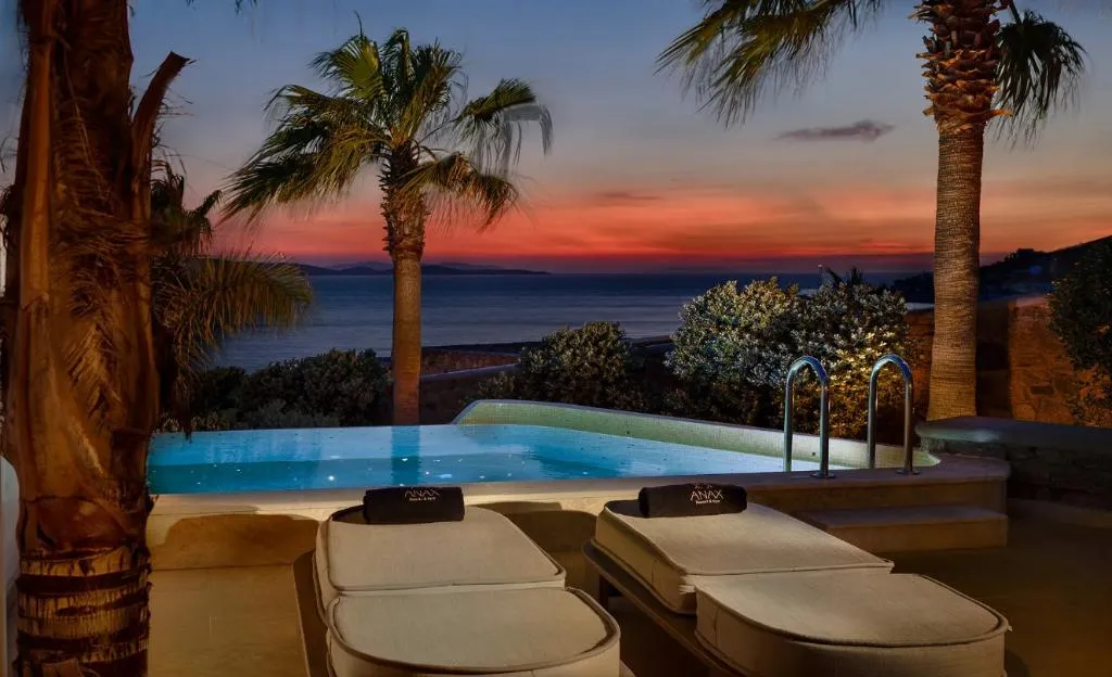 SUITE SEA VIEW WITH PRIVATE POOL Room, Anax Resort And Spa, Mykonos