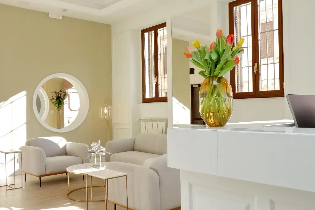 Lobby, Hotel Santa Sofia, Rome