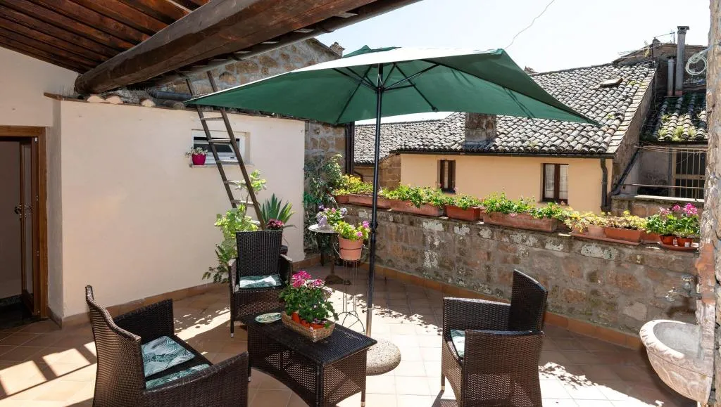 Terrace, Hotel Corso, Perugia