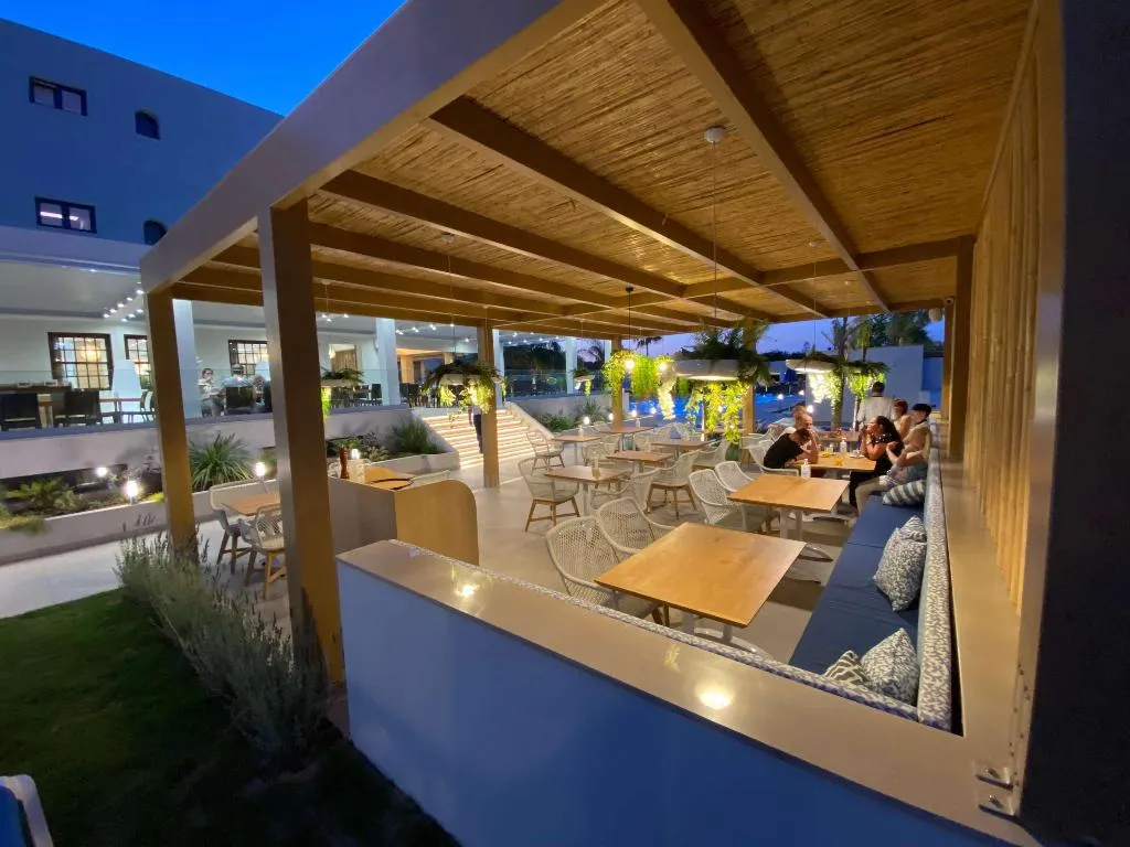 Restaurant, COOEE Kyknos Beach Hotel & Bungalows, Crete