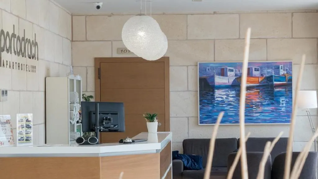 Lobby, Portodrach Aparthotel & Suites, Majorca