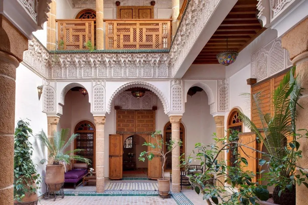 General view, Riad Sidi Benslimane, Marrakech