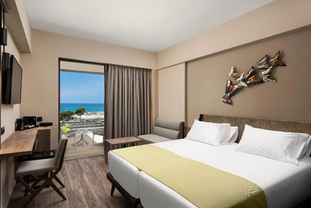 Double or Twin DELUXE SEA VIEW Room, Atlantica Amalthia Beach Hotel, Crete