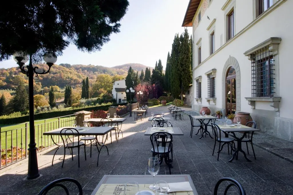 Terrace, Villa Campestri Olive Oil Resort, Florence