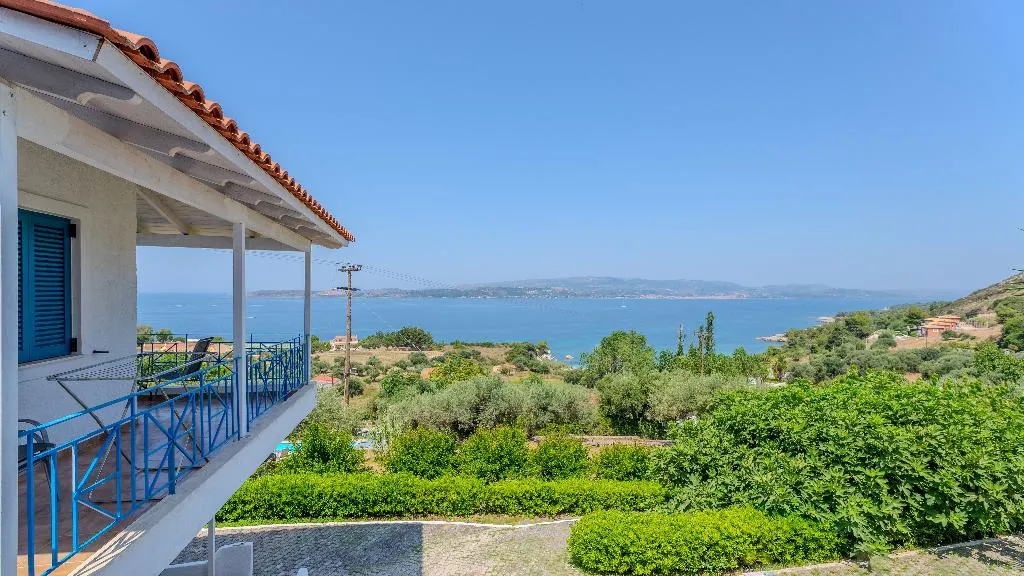 STUDIO SEA VIEW WITH BALCONY Room, Metaxatos Apartments, Kefallinia