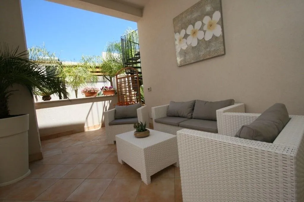 Terrace, Amaryllis Hotel, Palermo