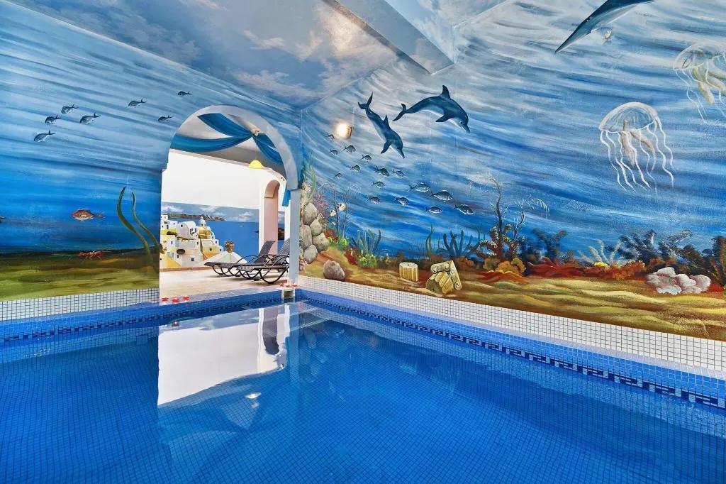 Pool, Petros Villa, Santorini