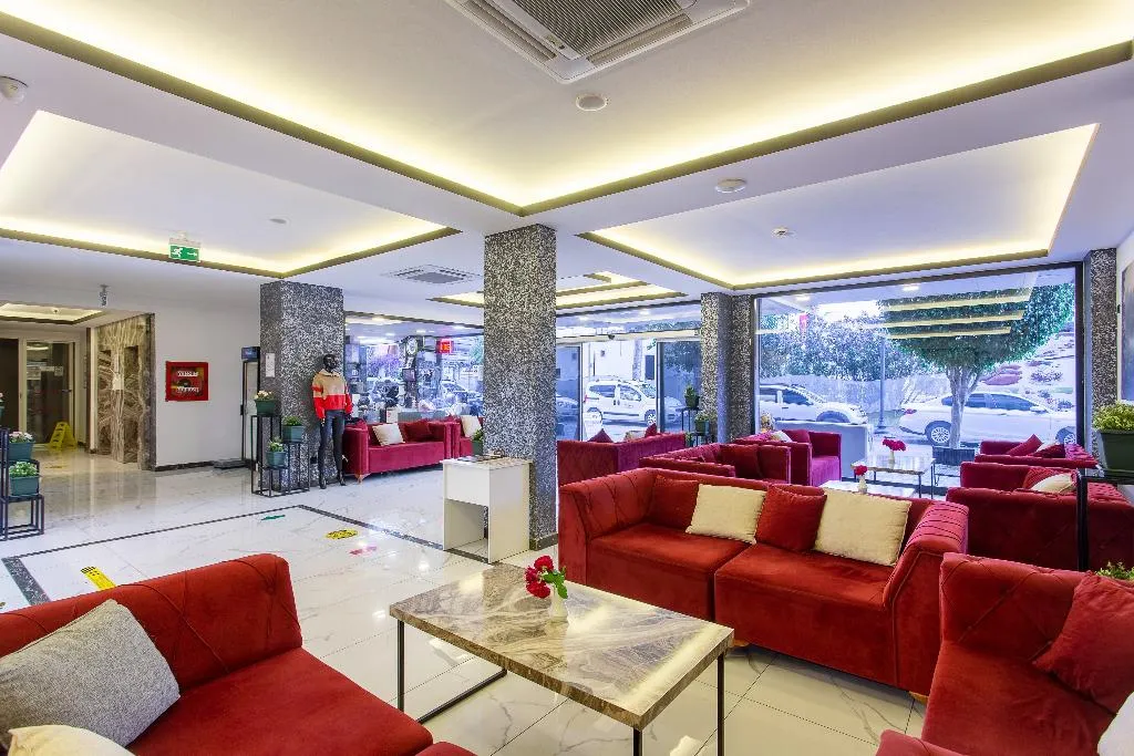 Lobby, Aslan City Kleopatra Hotel, Antalya
