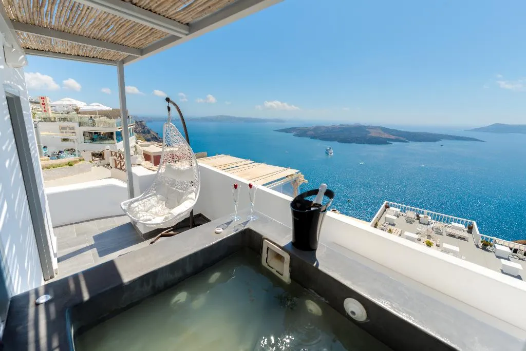 Double or Twin SEA VIEW Room, Katris Apartments, Santorini