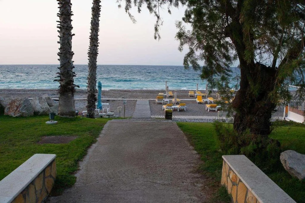 Beach, Dionysos, Rhodes