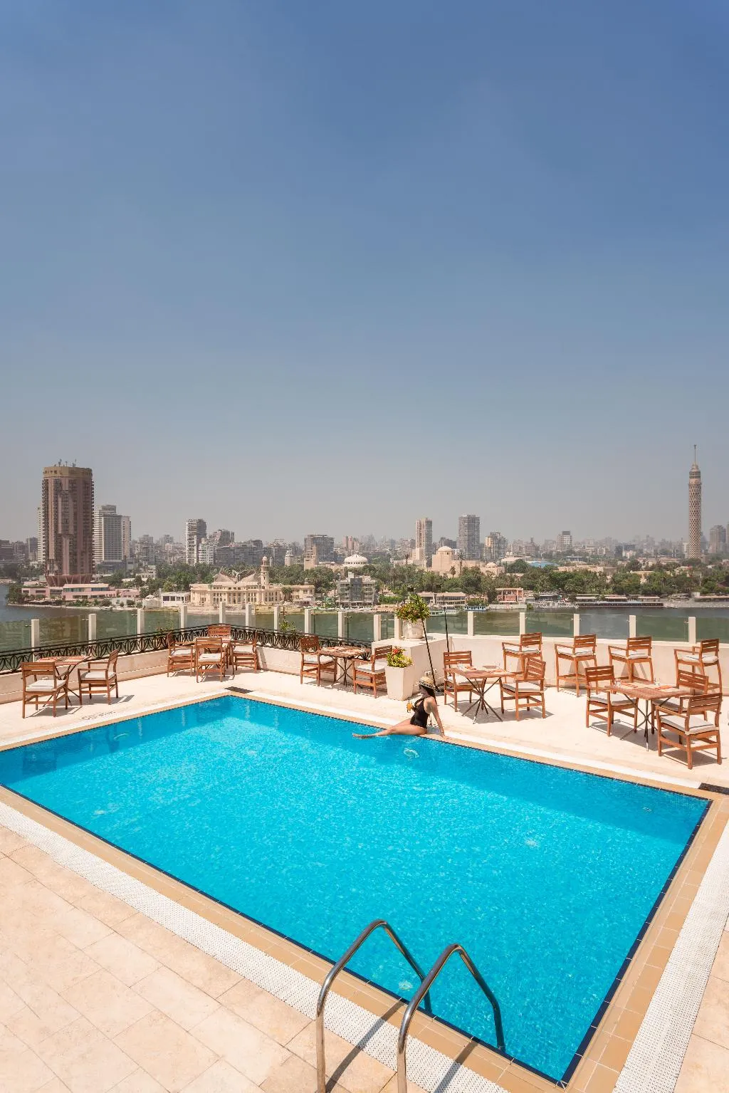 Pool, Kempinski Nile Hotel Garden City Cairo, Cairo