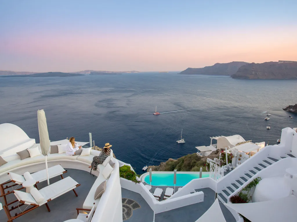 General view, Canaves Sunday, Santorini