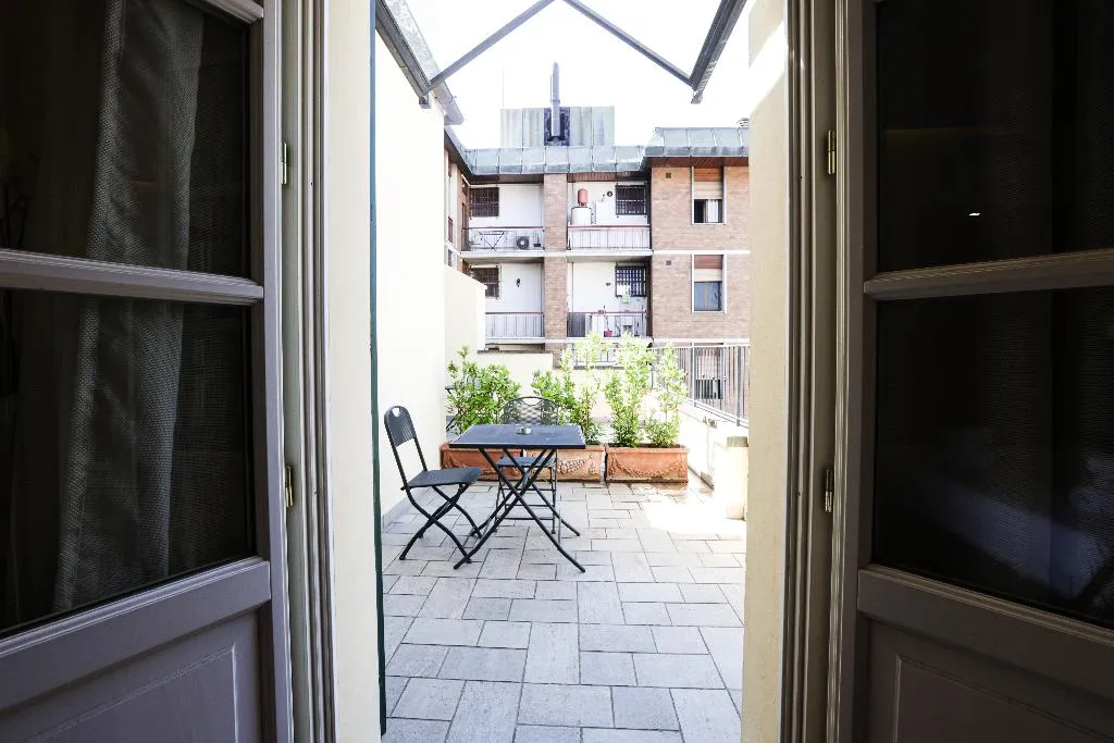 Terrace, Embassy, Florence
