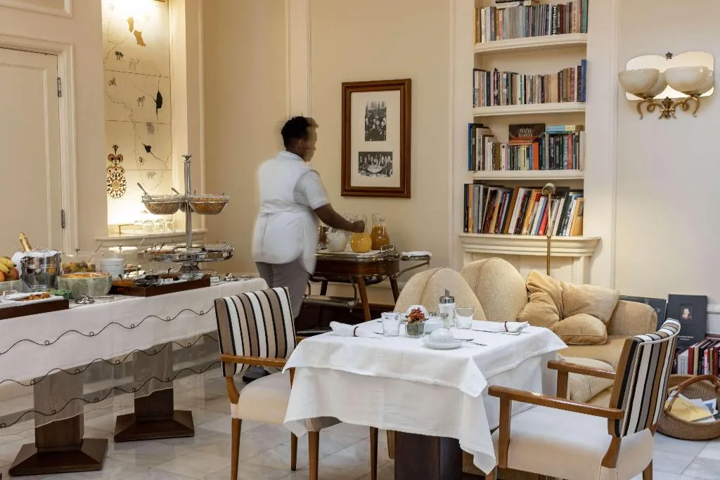 Restaurant, Hotel Britania Art Deco, Lisbon
