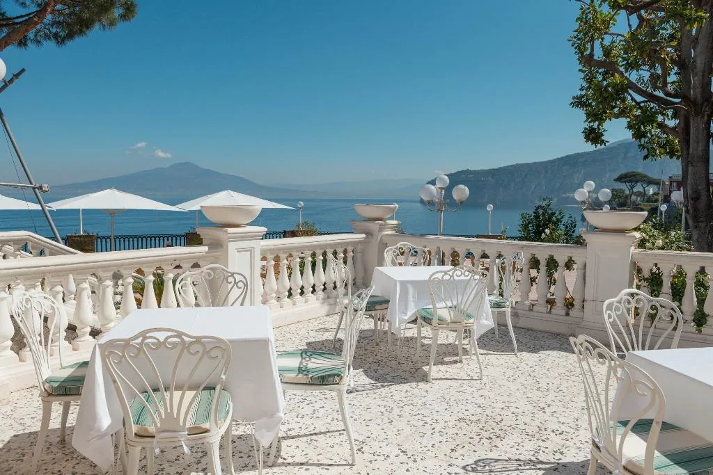 Restaurant, Grand Hotel Europa Palace, Naples