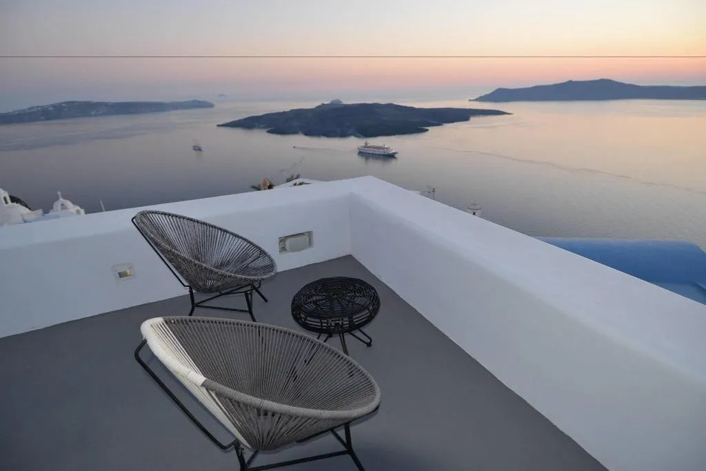 Terrace, Aria Suites, Santorini