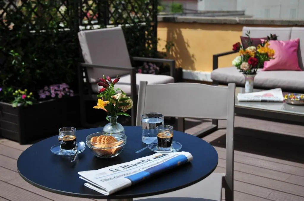 Terrace, Little Queen Navona, Rome