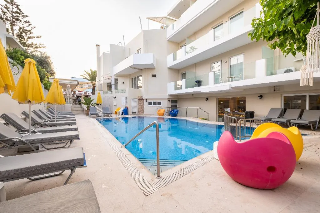 Pool, Dimitrios Beach Hotel, Crete