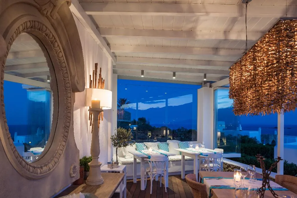 Restaurant, Archipelagos Hotel, Mykonos