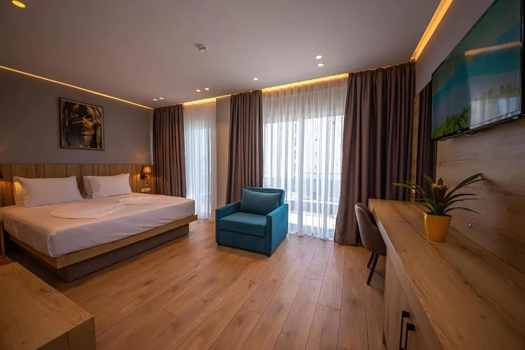 Room, Azure Inn Hotel, Southern Albania