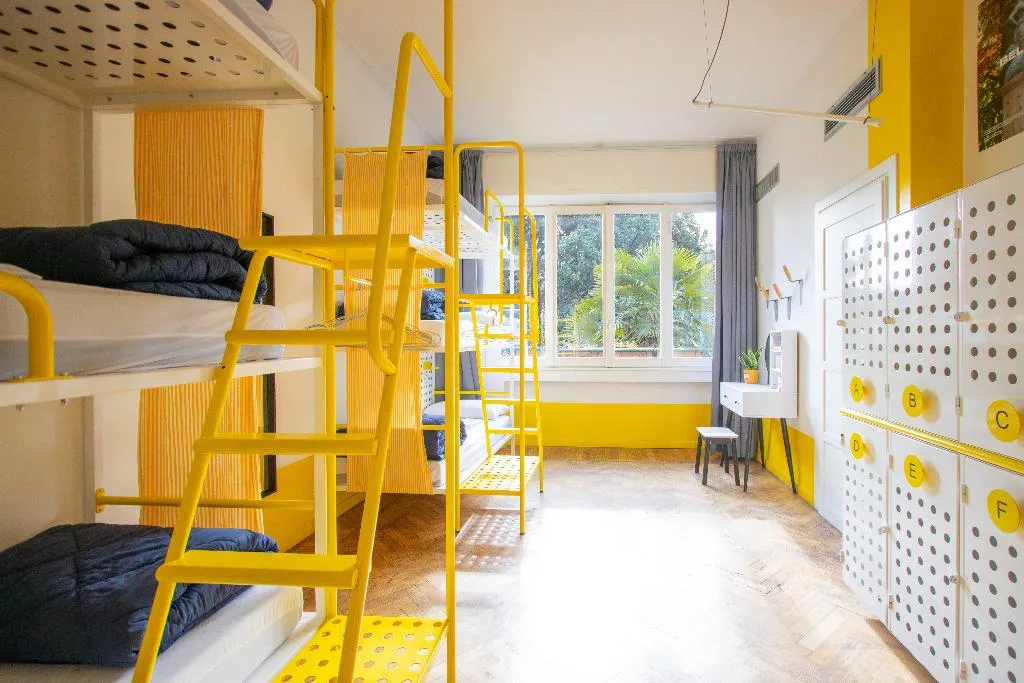 Bed in dormitory CAPACITY 6 Room, Ostello Bello Lake Como, Milan